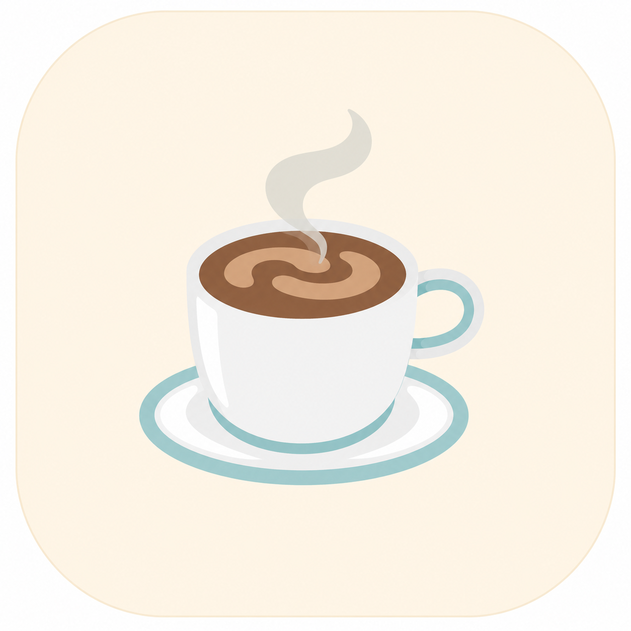 Cozy Coffee Cup Splash Artwork